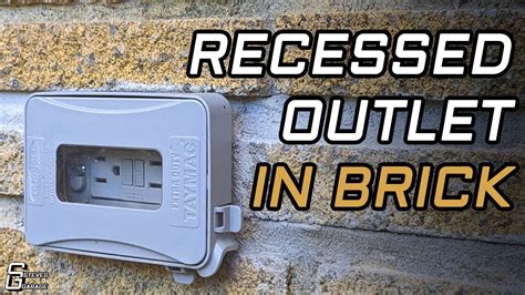 install a recessed electrical box and remove front metal plate|how to install recessed box.